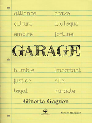 cover image of GARAGE